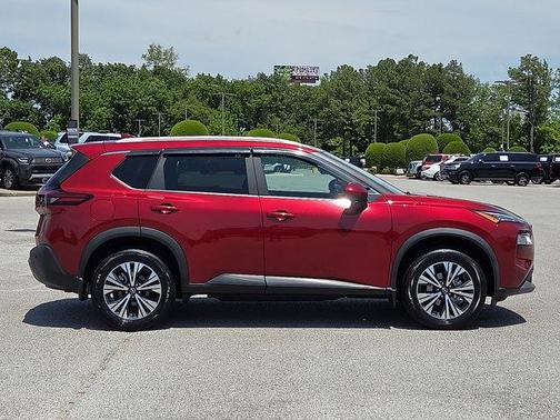 Scarlet Ember Tintcoat 2023 Nissan Rogue SV