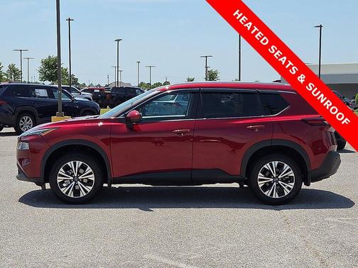 Scarlet Ember Tintcoat 2023 Nissan Rogue SV