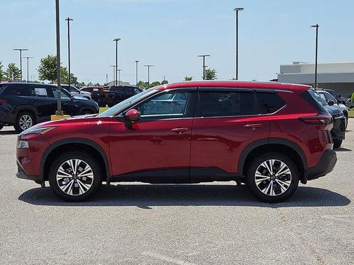 Scarlet Ember Tintcoat 2023 Nissan Rogue SV