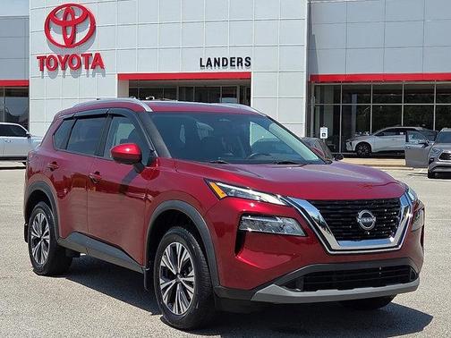 Scarlet Ember Tintcoat 2023 Nissan Rogue SV