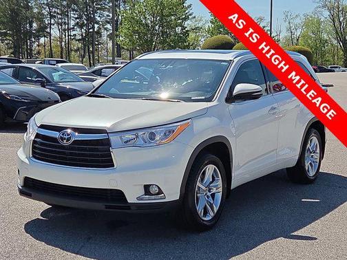Blizzard Pearl 2016 Toyota Highlander Limited Platinum