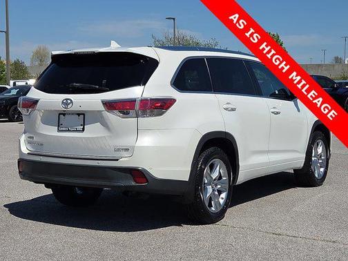 Blizzard Pearl 2016 Toyota Highlander Limited Platinum