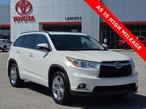 Blizzard Pearl 2016 Toyota Highlander Limited Platinum