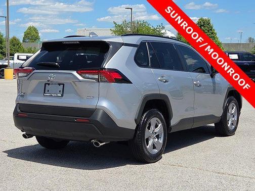 Silver Sky Metallic 2025 Toyota RAV4 XLE