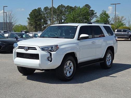 Super White 2021 Toyota 4Runner SR5