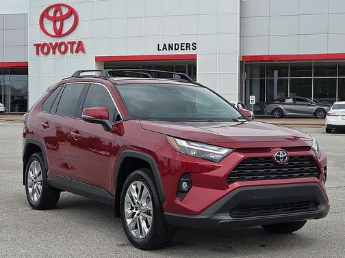 Ruby Flare Pearl 2025 Toyota RAV4 XLE Premium