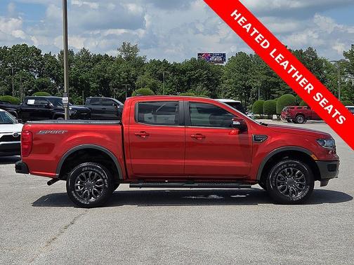 Hot Pepper Red Metallic Tinted Clearcoat 2019 Ford Ranger LARIAT