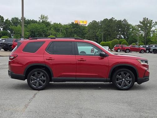 Radiant Red Metallic II 2025 Honda Pilot Sport