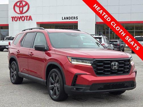 Radiant Red Metallic II 2025 Honda Pilot Sport