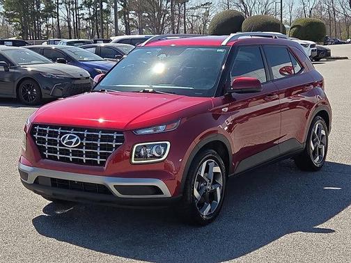 Ultimate Red 2024 Hyundai VENUE Limited