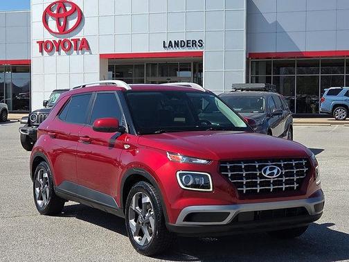 Ultimate Red 2024 Hyundai VENUE Limited