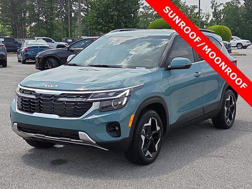 Pluton Blue 2025 Kia Seltos EX
