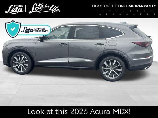 Gray 2026 Acura MDX Technology Package