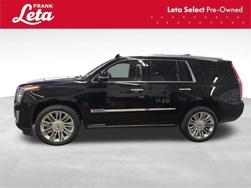 Black 2018 Cadillac Escalade Platinum