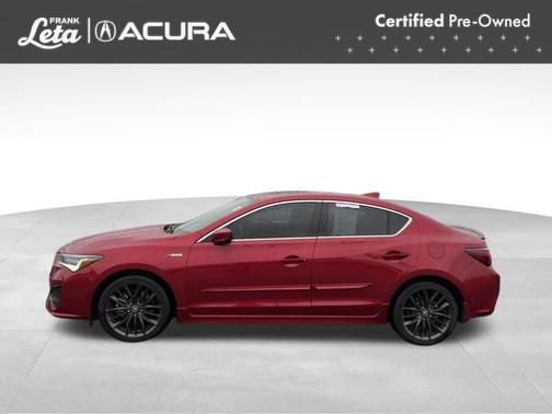 Red 2019 Acura ILX