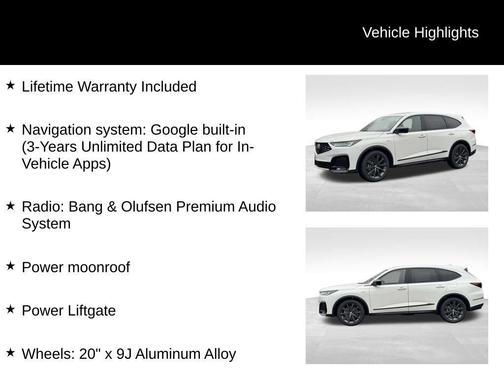 2026 Acura MDX A-Spec