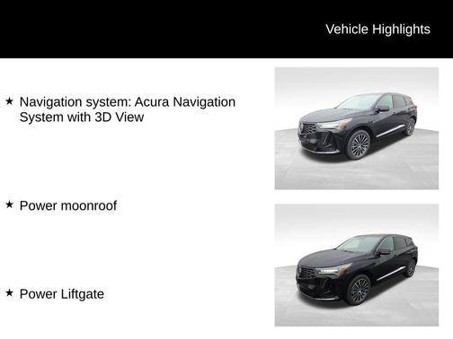 2025 Acura RDX Advance Package