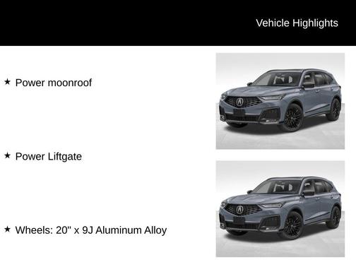 2026 Acura MDX A-Spec Advance Package