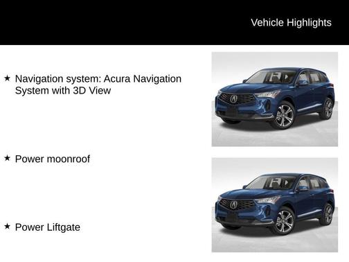 2025 Acura RDX Technology Package