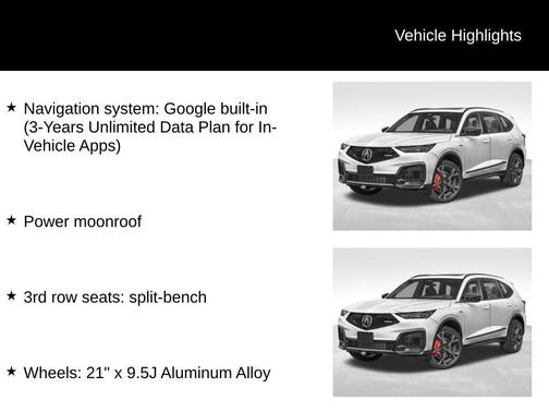 2026 Acura MDX Type S w/Advance Package
