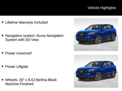 2026 Acura RDX A-Spec Advance Package
