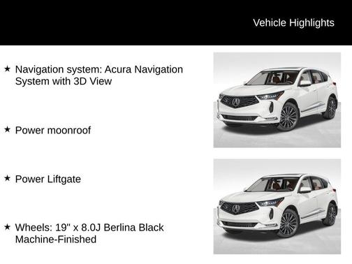 2025 Acura RDX Advance Package