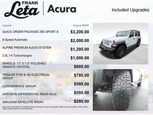 2018 Jeep Wrangler Unlimited Sport