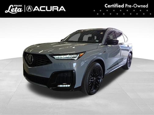 Gray 2026 Acura MDX A-Spec Advance Package
