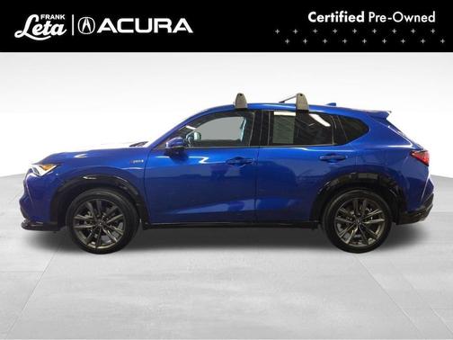 Blue 2025 Acura ADX A-Spec