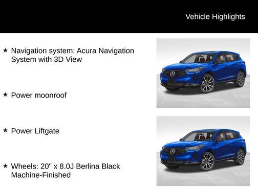 2025 Acura RDX A-Spec Advance