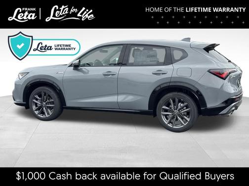 Gray 2026 Acura ADX A-Spec
