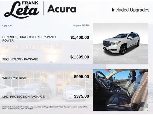 2018 GMC Acadia Denali