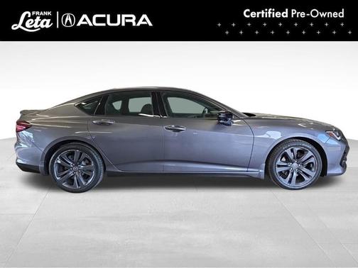 Gray 2023 Acura TLX A-Spec