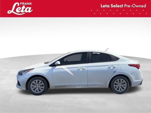 White 2020 Hyundai Accent