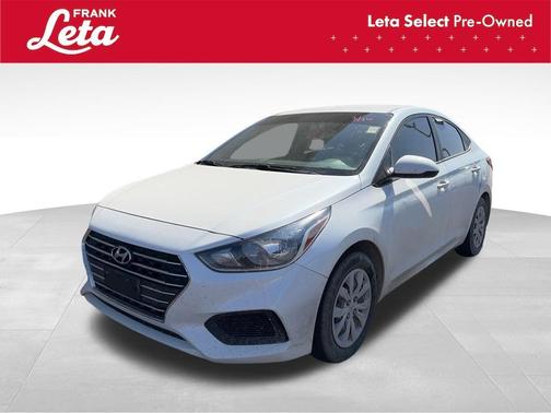 White 2020 Hyundai Accent