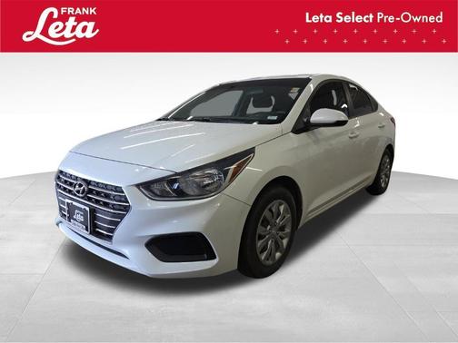 White 2020 Hyundai Accent