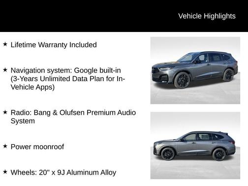 2026 Acura MDX A-Spec Advance Package