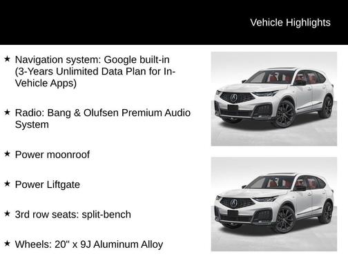 2026 Acura MDX A-Spec