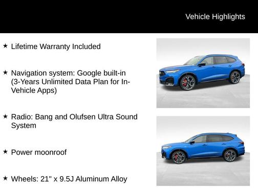 2026 Acura MDX Type S w/Advance Package