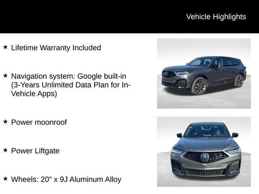 2026 Acura MDX A-Spec