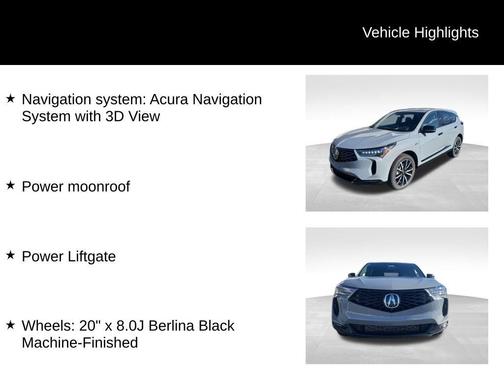 2026 Acura RDX Advance Package