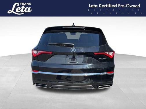 Black 2023 Acura MDX Technology