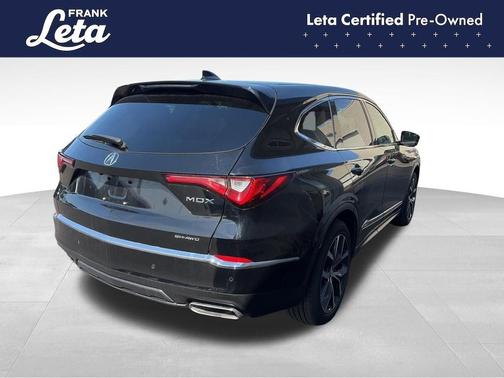 Black 2023 Acura MDX Technology