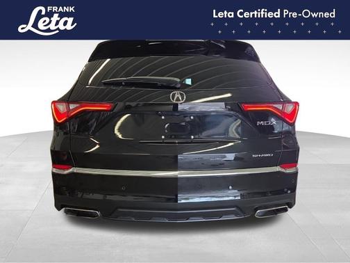 Black 2023 Acura MDX Technology