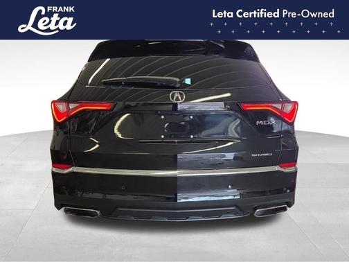 Black 2023 Acura MDX Technology