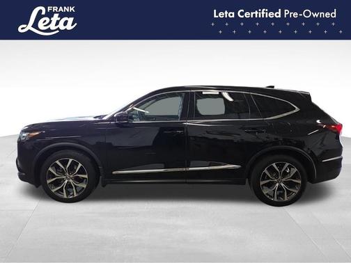 Black 2023 Acura MDX Technology