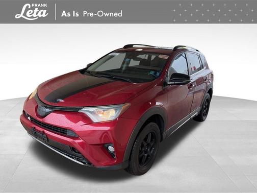 Red 2018 Toyota RAV4 Sport
