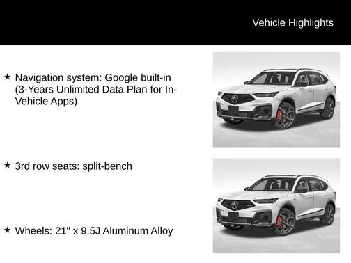 2026 Acura MDX Type S w/Advance Package