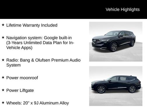 2026 Acura MDX Technology Package