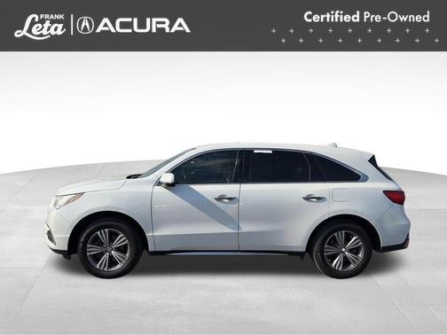 White 2020 Acura MDX 3.5L